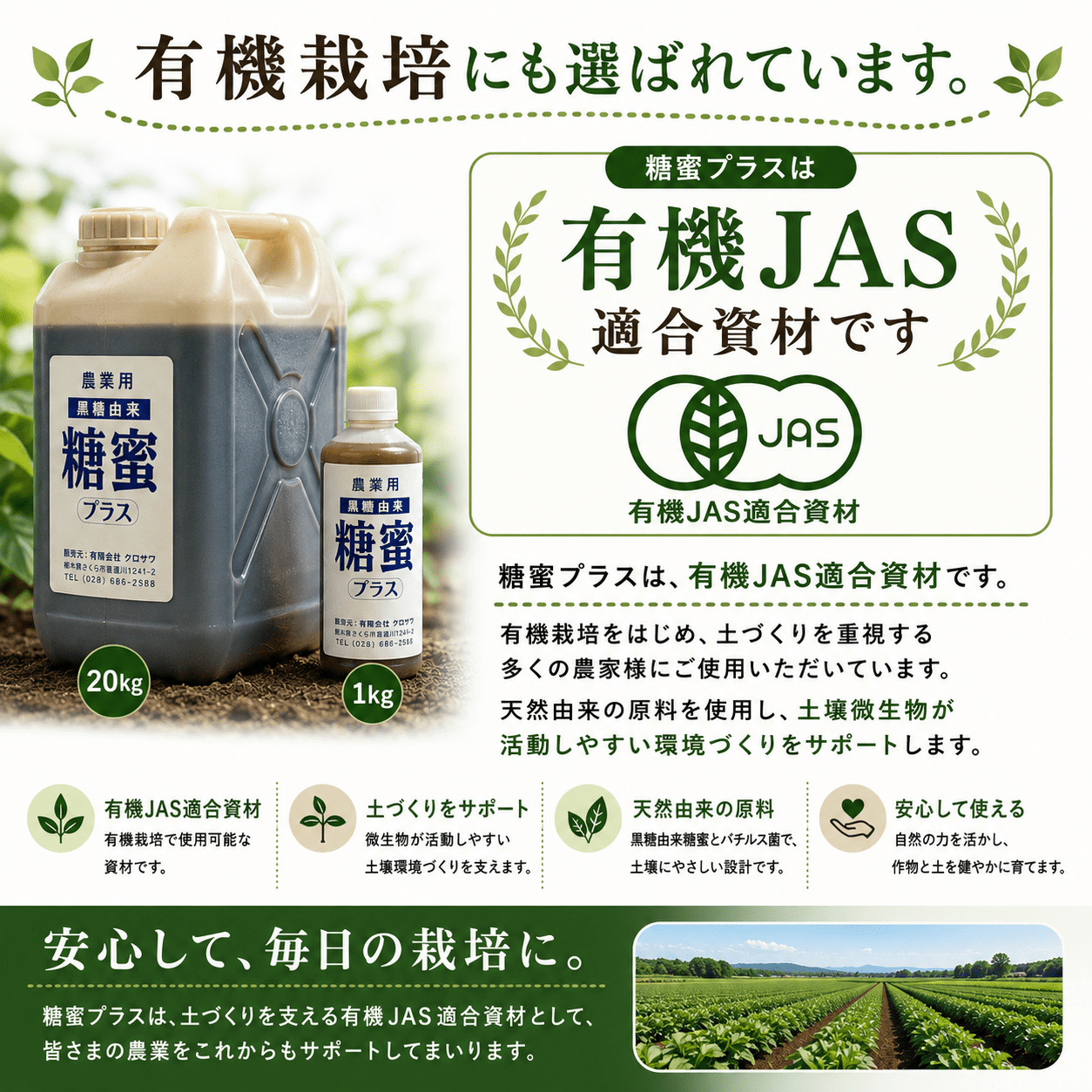 糖蜜プラス